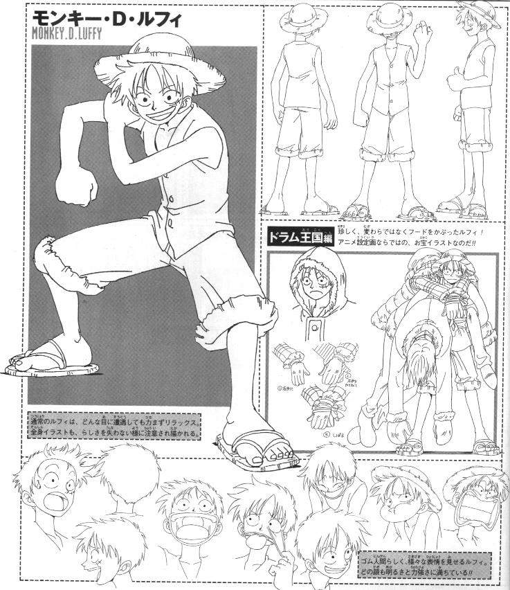 Otaku Gallery  / Art Books / One Piece - Character Book / 001.jpg